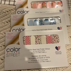 Fun Fruity Color Street lot of Three!